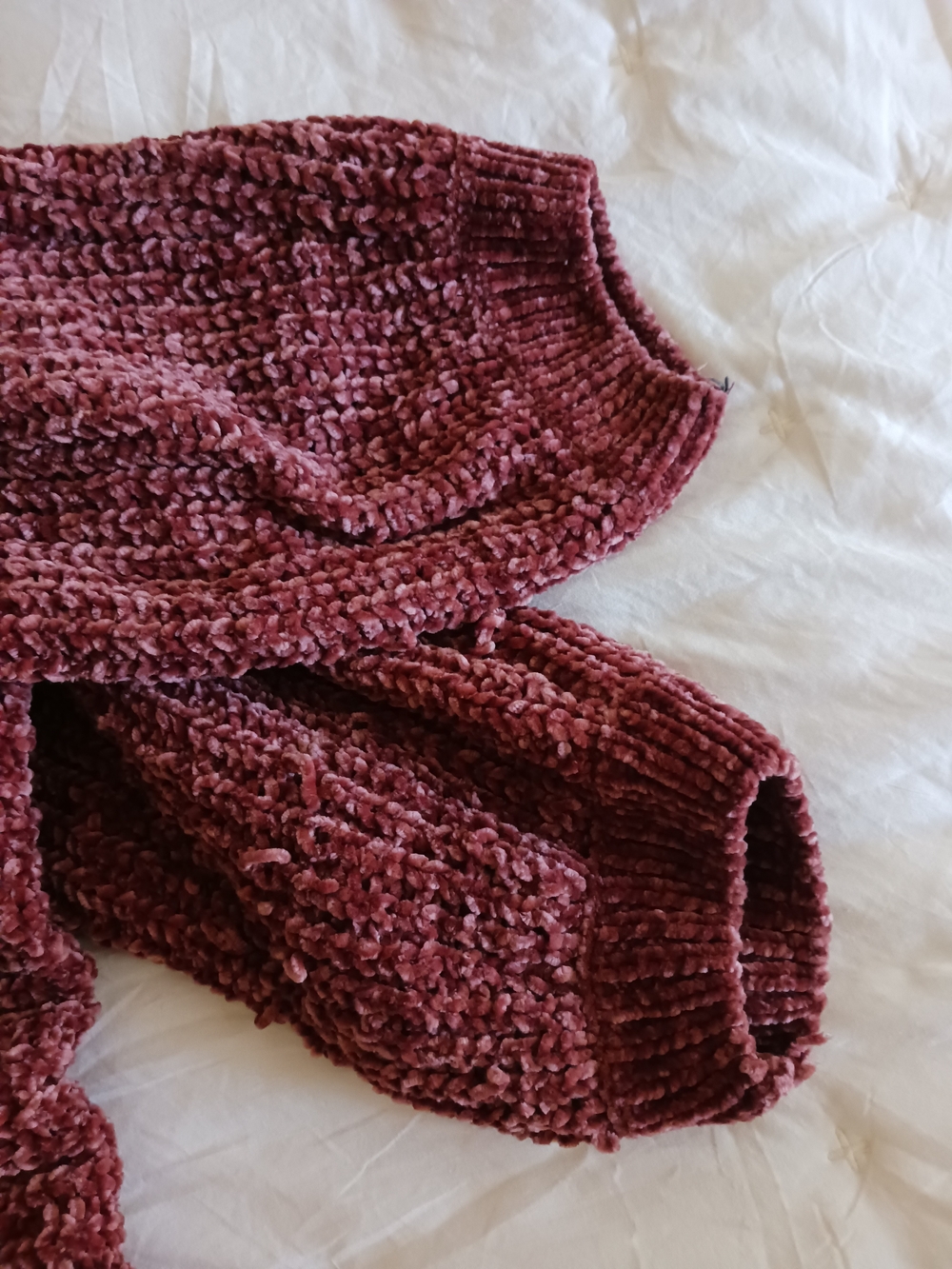 Listicle Chenille Chunky Knit Cardigan - Picture 5 of 10